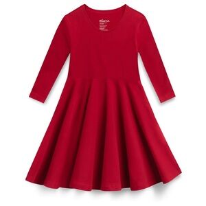 NWT - Mightly - red 3T dress